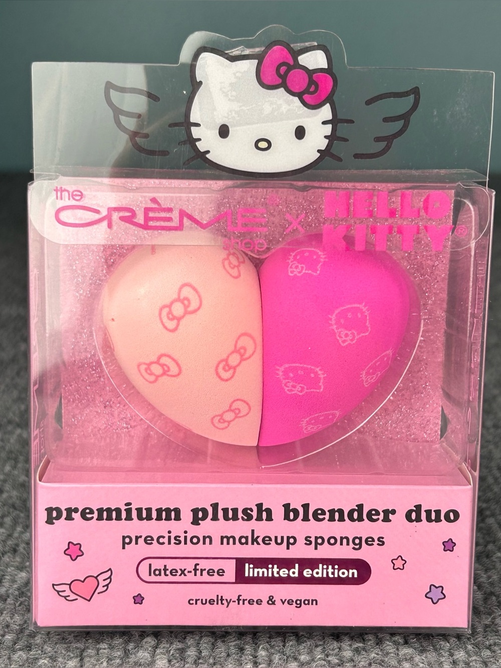 The Crème Shop x Hello Kitty Premium Plush Blender Duo - Pink & Peach
